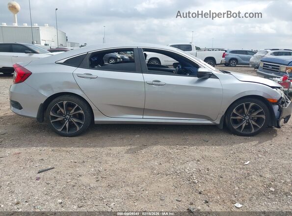 2HGFC2F84LH594524 2020 HONDA CIVIC Gray Սալոնի հետևի տեսք