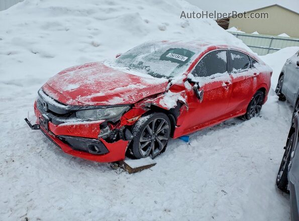 2HGFC2F85KH501315 2019 HONDA CIVIC Red 