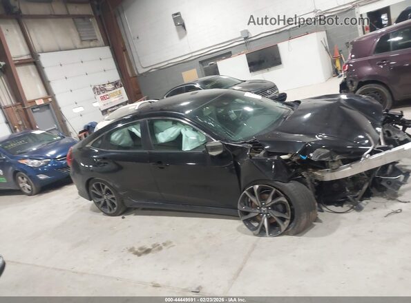 2HGFC2F8XLH593040 2020 HONDA CIVIC Black Vista interior de 360 grados