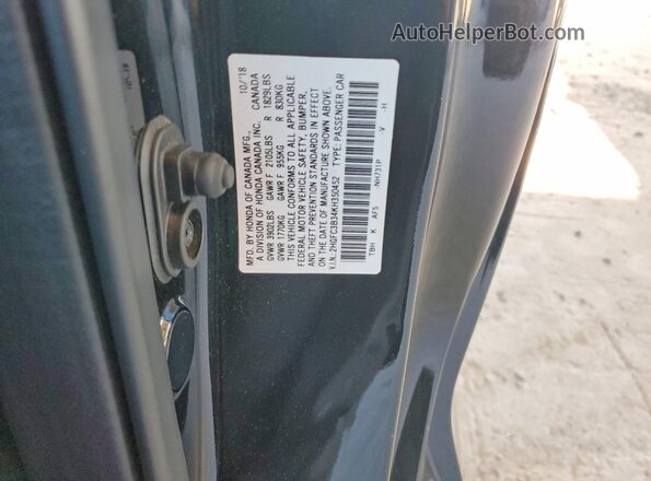 2HGFC3B34KH350452 2019 HONDA CIVIC Black 