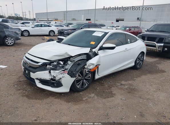 2HGFC3B35HH359217 2017 HONDA CIVIC White Przód lewy