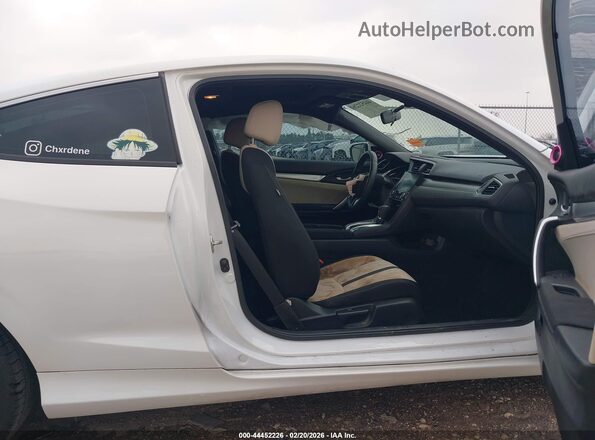 2HGFC3B35HH359217 2017 HONDA CIVIC White Widok wnętrza z przodu