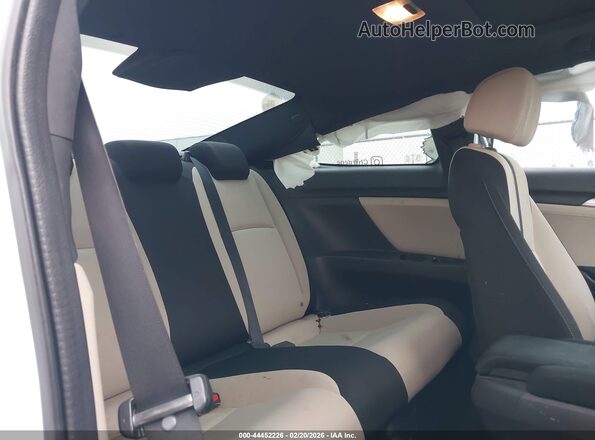 2HGFC3B35HH359217 2017 HONDA CIVIC White Widok naklejki z numerem VIN