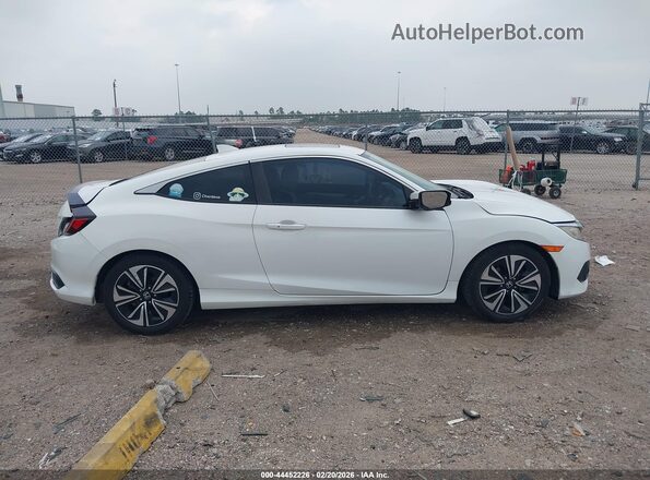 2HGFC3B35HH359217 2017 HONDA CIVIC White Widok wnętrza z tyłu