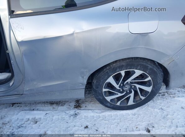 2HGFC4B57HH309829 2017 HONDA CIVIC Gray Вид панелі приладів