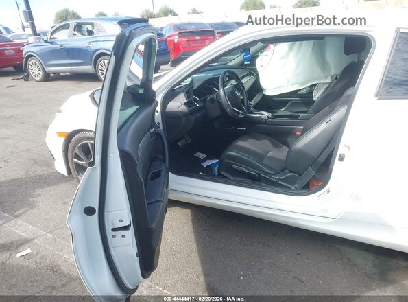 2HGFC4B87LH304293 2020 HONDA CIVIC White Widok wnętrza z przodu