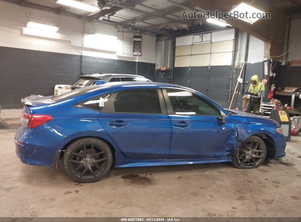 2HGFE1E50PH475404 2023 HONDA CIVIC Синий Вид задней части салона