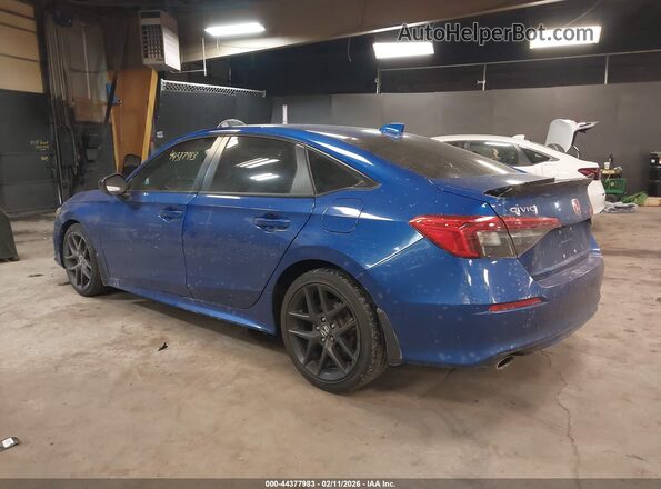 2HGFE1E50PH475404 2023 HONDA CIVIC Синий Задняя левая четверть