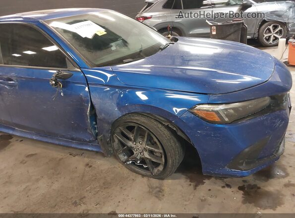 2HGFE1E50PH475404 2023 HONDA CIVIC Синий Вид спереди