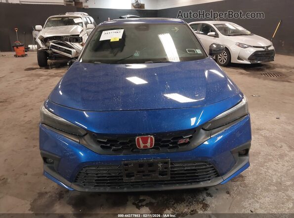 2HGFE1E50PH475404 2023 HONDA CIVIC Синий Вид щитка приборов