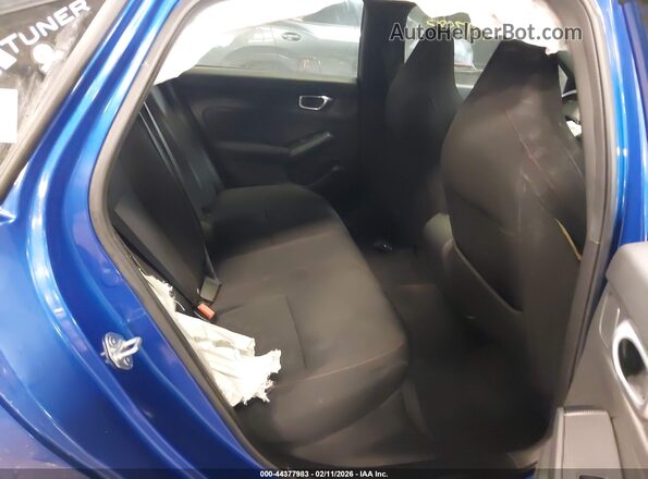 2HGFE1E50PH475404 2023 HONDA CIVIC Синий Вид наклейки с VIN-кодом