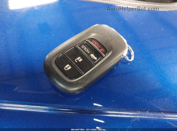 2HGFE1E50PH475404 2023 HONDA CIVIC Синий Вид панели приборов