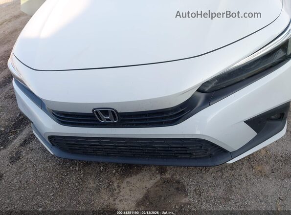 2HGFE1F93NH301275 2022 HONDA CIVIC White Սալոնի հետևի տեսք