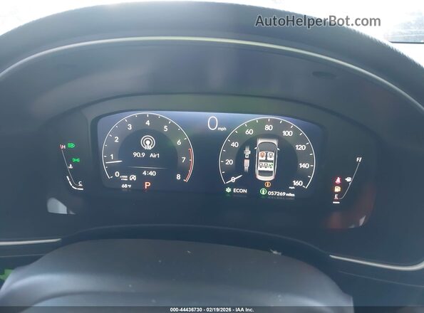 2HGFE1F93RH304330 2024 HONDA CIVIC Black Vista de los asientos traseros