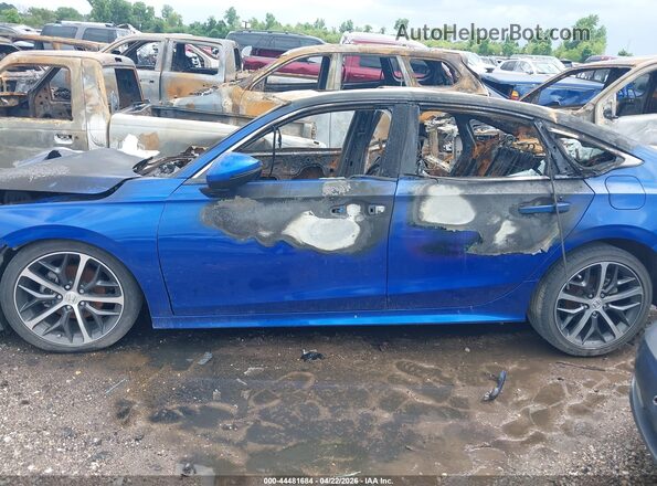 2HGFE1F99RH336098 2024 HONDA CIVIC Blue Панорамний вид салону 360°