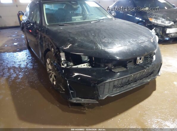 2HGFE2F22SH595742 2025 HONDA CIVIC Black წინა ხედი