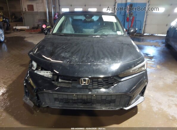 2HGFE2F22SH595742 2025 HONDA CIVIC Black ხელსაწყოთა პანელის ხედი