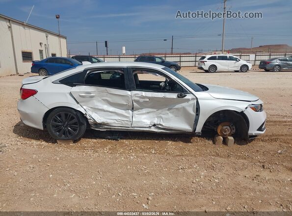 2HGFE2F24NH511490 2022 HONDA CIVIC White სალონის 360-გრადუსიანი ხედი