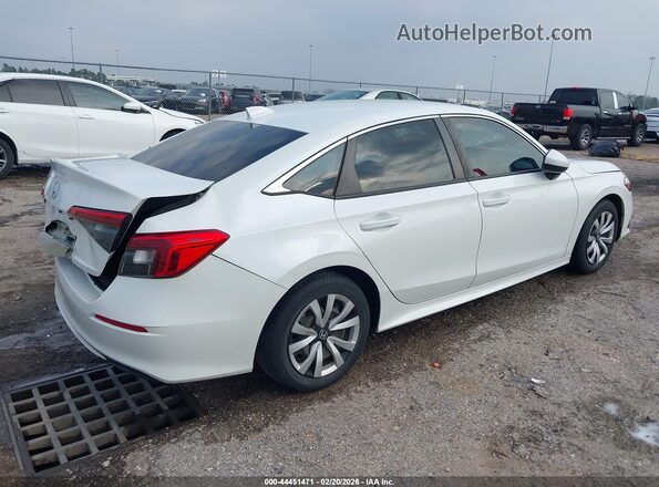2HGFE2F26NH511295 2022 HONDA CIVIC Белый Задняя правая четверть