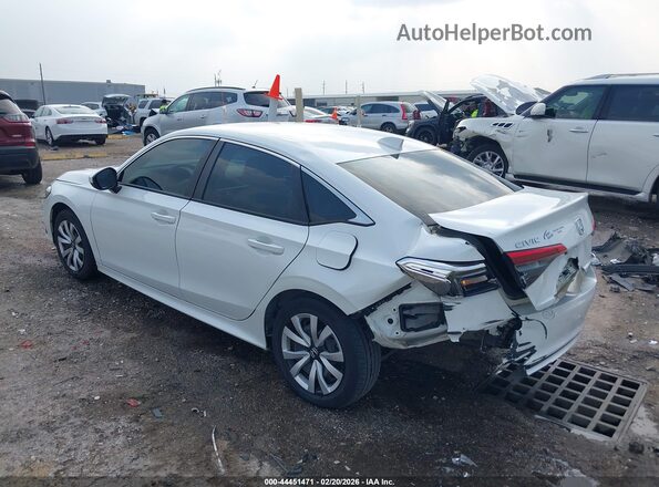 2HGFE2F26NH511295 2022 HONDA CIVIC Белый Задняя левая четверть