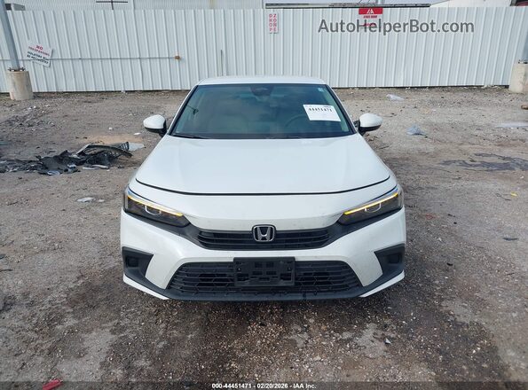 2HGFE2F26NH511295 2022 HONDA CIVIC Белый Вид щитка приборов