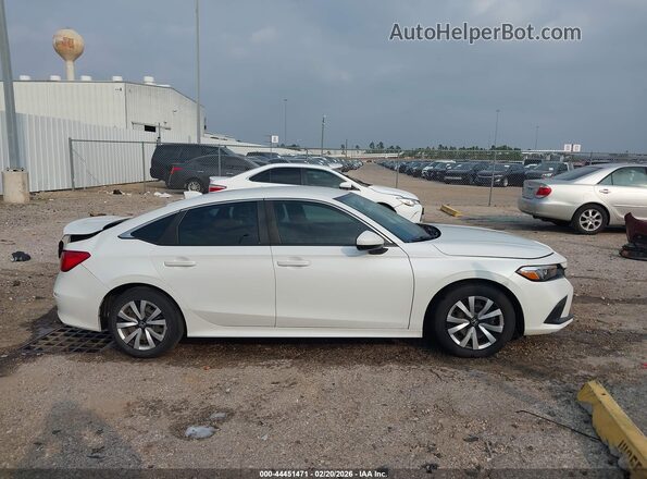 2HGFE2F26NH511295 2022 HONDA CIVIC Белый Вид задней части салона