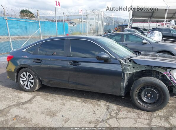 2HGFE2F28RH586022 2024 HONDA CIVIC Серый Вид задней части салона