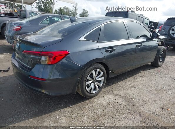 2HGFE2F28RH586022 2024 HONDA CIVIC Серый Задняя правая четверть