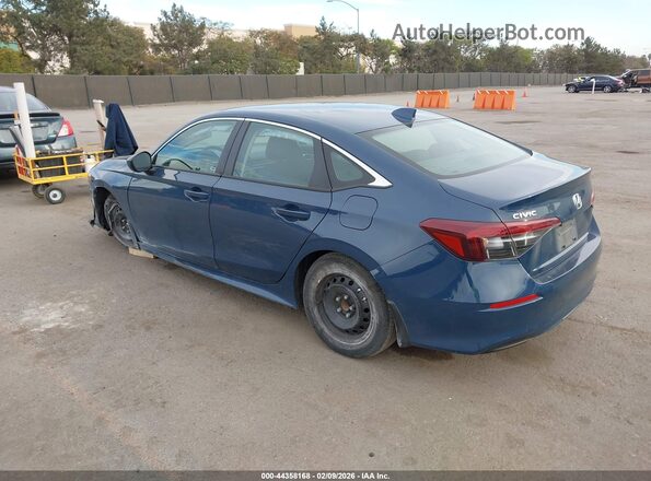 2HGFE2F2XSH549088 2025 HONDA CIVIC Dark Blue Rear left