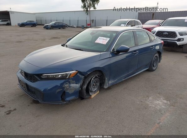 2HGFE2F2XSH549088 2025 HONDA CIVIC Dark Blue Front left