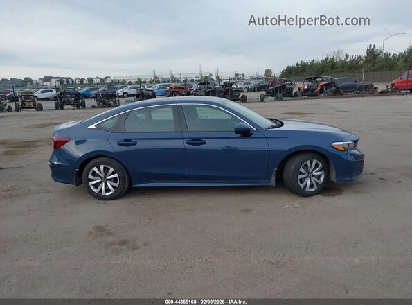 2HGFE2F2XSH549088 2025 HONDA CIVIC Dark Blue Rear interior view