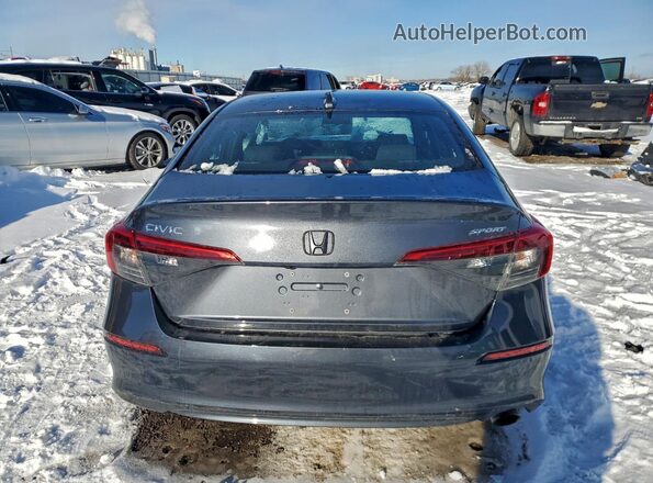 2HGFE2F51PH531449 2023 HONDA CIVIC Gray Vista trasera