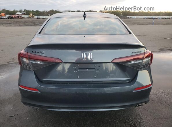 2HGFE2F51TH517058 2026 HONDA CIVIC Gray Вид ззаду