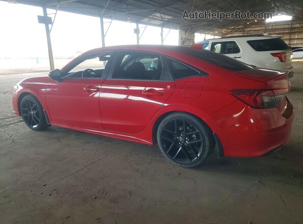 2HGFE2F53NH502807 2022 HONDA CIVIC Red Trasero izquierdo