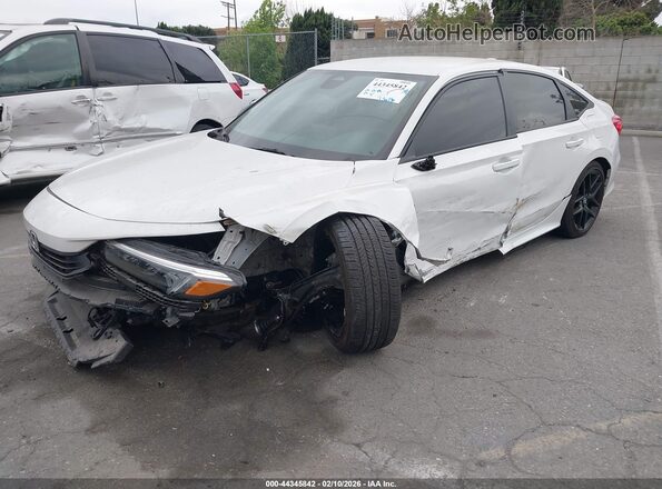 2HGFE2F53RH595673 2024 HONDA CIVIC White Առջևի ձախ երեք քառորդ տեսարան