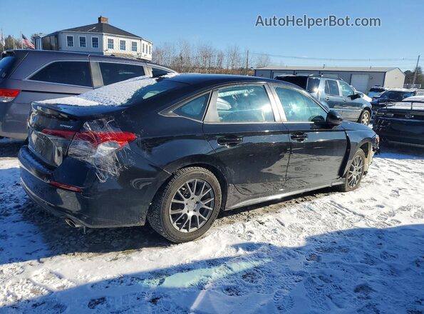 2HGFE2F55NH599508 2022 HONDA CIVIC Black Tył prawy