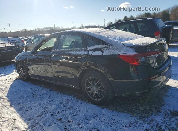 2HGFE2F55NH599508 2022 HONDA CIVIC Black Tył lewy