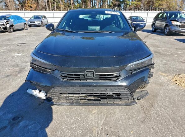 2HGFE2F55PH513181 2023 HONDA CIVIC Black Widok z przodu