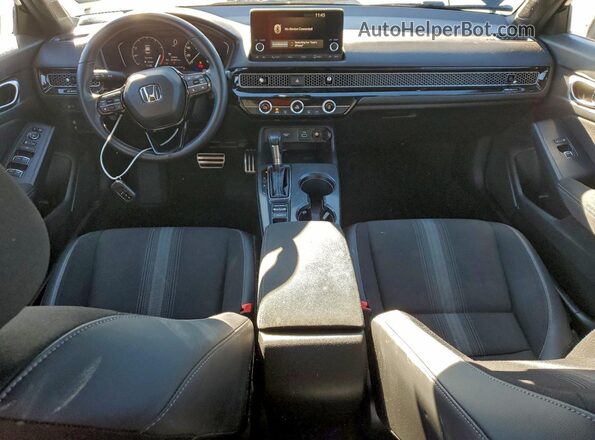 2HGFE2F55PH513181 2023 HONDA CIVIC Black Widok deski rozdzielczej