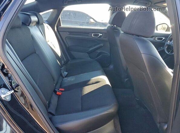 2HGFE2F55PH513181 2023 HONDA CIVIC Black Widok tylnych siedzeń