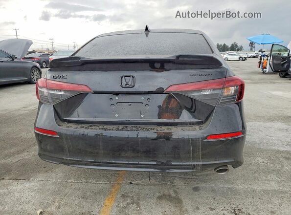 2HGFE2F55SH538946 2025 HONDA CIVIC Black უკანა ხედი