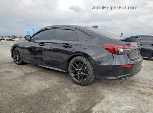 2HGFE2F55SH538946 2025 HONDA CIVIC Black უკანა მარცხენა