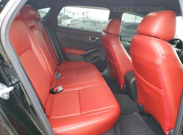 2HGFE2F55SH538946 2025 HONDA CIVIC Black უკანა სავარძლების ხედი