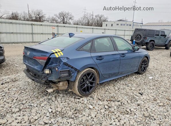 2HGFE2F55TH509027 2026 HONDA CIVIC Синий Задняя правая четверть