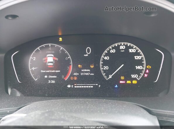 2HGFE2F56PH547520 2023 HONDA CIVIC Gray Հետևի նստատեղերի տեսք