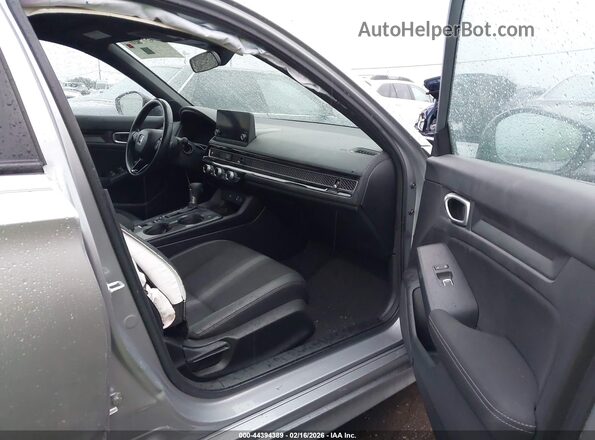 2HGFE2F57NH557258 2022 HONDA CIVIC Gray Սալոնի դիմացի տեսք