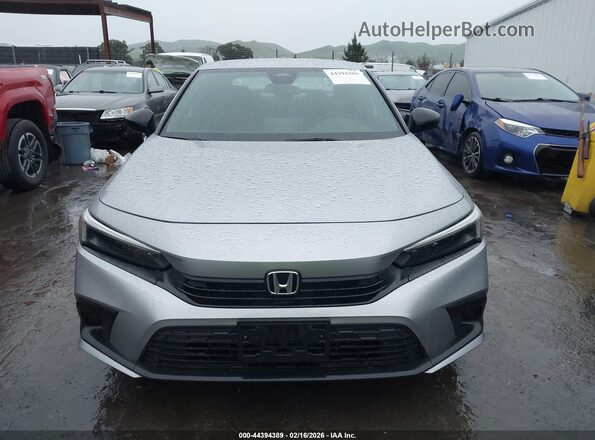 2HGFE2F57NH557258 2022 HONDA CIVIC Gray Սարքավորումների վահանակի տեսք