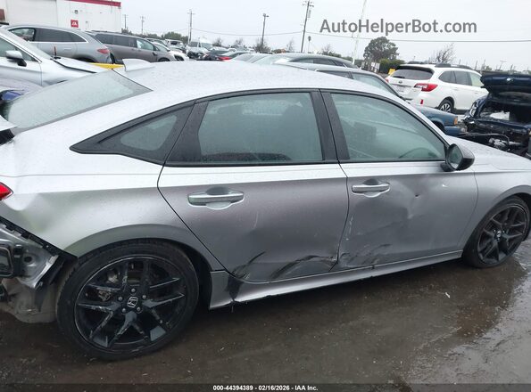 2HGFE2F57NH557258 2022 HONDA CIVIC Gray 