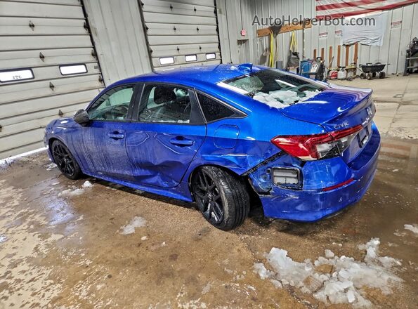 2HGFE2F57RH555953 2024 HONDA CIVIC Синий Задняя левая четверть