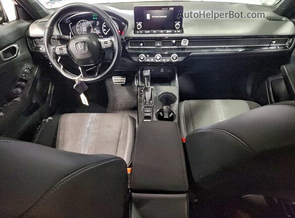 2HGFE2F57RH555953 2024 HONDA CIVIC Синий Вид панели приборов